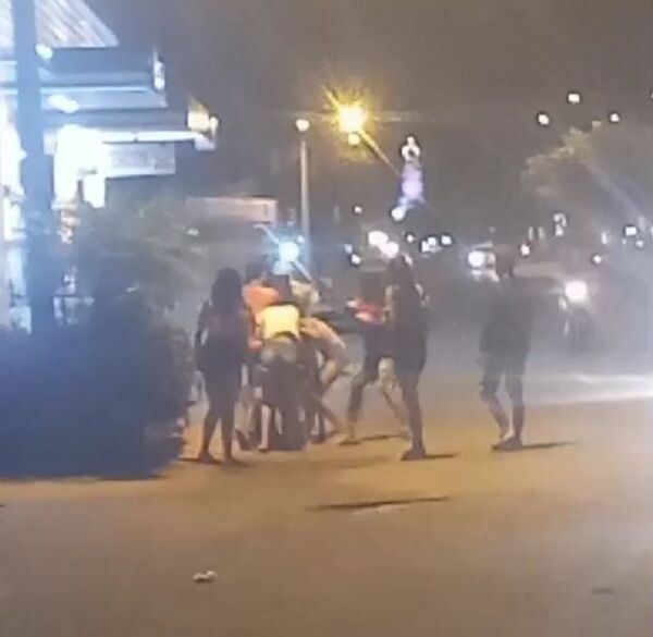 Disturbio en la Vía Pública de Concepción: pelea de mujeres