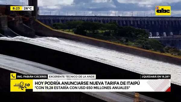 Tarifa de Itaipú: altas autoridades brasileñas están en Paraguay para sentar postura - ABC Noticias - ABC Color