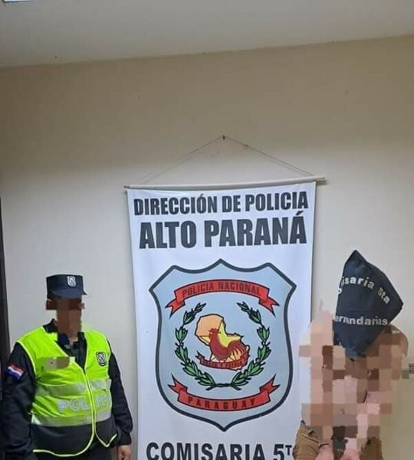 Tatacho mordió a polis tras amenazar a su doña