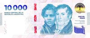 Argentina pone en circulación nuevo billete de 10.000 pesos - Mundo - ABC Color