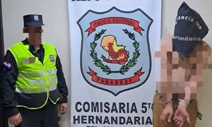 Hernandarias: Hombre acusado por violencia familiar, agredió y mordió a policías antes de ser detenido – Prensa 5