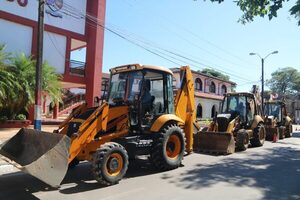 EBY provee más maquinas para auxiliar a Ñeembucú