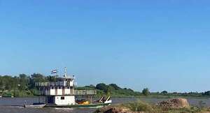 Escasa navegabilidad por crítica bajante del río Paraguay en la zona de Concepción - Nacionales - ABC Color