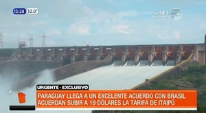 Paraguay y Brasil acuerdan nueva tarifa de Itaipú | Telefuturo