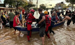 Bomberos paraguayos ayudan en rescate y asistencia de afectados por inundaciones en Brasil – Prensa 5