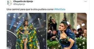 La Nación / ¡La Met Gala 2024 arrasó, pero por la lluvia de memes!