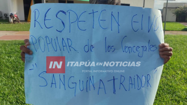 CAMBYRETEÑOS EN CONTRA DE “OPERACIÓN POLÍTICA” DE CONCEJALES - Itapúa Noticias