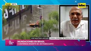 Video: confirman muerte de un paraguayo por inundaciones en Brasil - Ensiestados - ABC Color