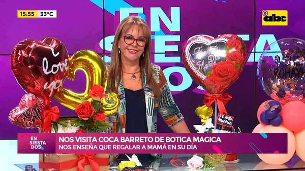 Botica Mágica: Coca Barreto nos enseña que regalar a mama en su día - Ensiestados - ABC Color