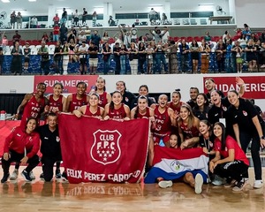 ¡Félix Pérez Cardozo domina el Grupo A de la Liga Sudamericana de Baloncesto Femenino!