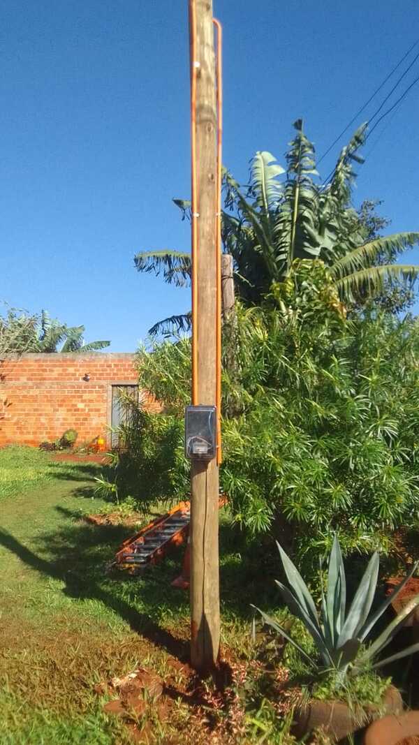 Ande regulariza suministros de energía en un asentamiento de Minga Guazú - ADN Digital