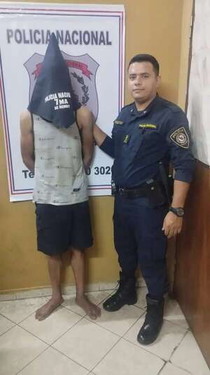 Vecinos del barrio Pa’i Ñu de Ñemby capturan a ladrón domiciliario - Policiales - ABC Color