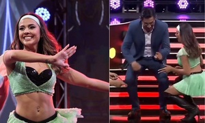 Vane Nicole le hizo bailar a Clari Arias | Telefuturo