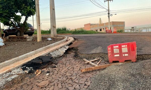 Constructora no concluye acceso a cuadra en zona del Puente Integración