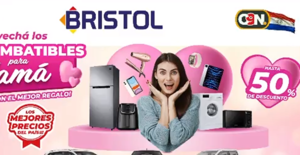 ¡Precios imparables para mamá en Bristol - C9N