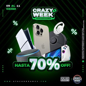 Atacado Games con descuentos de hasta el 70% durante Crazy Week - La Clave