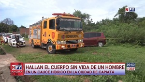 Encuentran un cadáver en el arroyo Capiatá - Noticias Paraguay