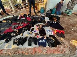 Enfrentamiento fatal: hallaron armas y chalecos robados a policías en Yatytay - ABC en el Este - ABC Color