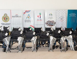 Itaipu ome’ẽ silla de ruedas umi tavayguára oikotevẽvéva Ñeembucúgua - .::Agencia IP::.