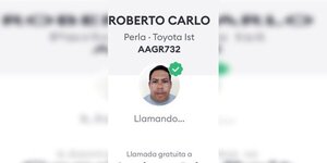 Conductor de Bolt logró apropiarse de USD 1.000 de un pasajero y ahora lo buscan