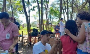 Jornada de atención extramural beneficia a 255 personas en comunidad indígena de Caaguazú – Prensa 5