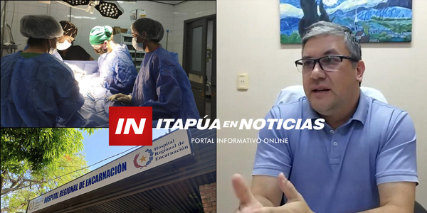 IMPORTANTE JORNADA DE CIRUGÍAS ITINERANTES PEDIÁTRICAS EN EL HRE - Itapúa Noticias