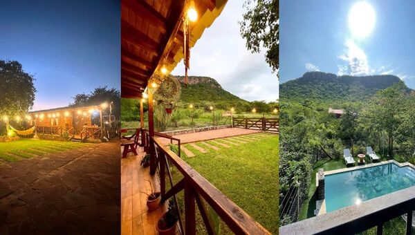 En Paraguarí Cabaña La Consentida es un lugar ideal para el descanso, a los pies del Cerro Hû,