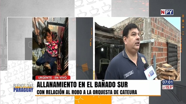 Atraparon a sospechoso de robar violín de la Orquesta de Cateura - Noticias Paraguay