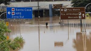 Inundaciones damnificaron al menos 61.400 viviendas en el sur de Brasil