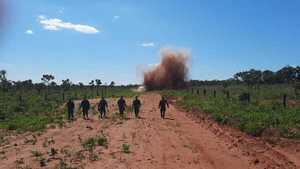 Desmantelan base narco en Amambay