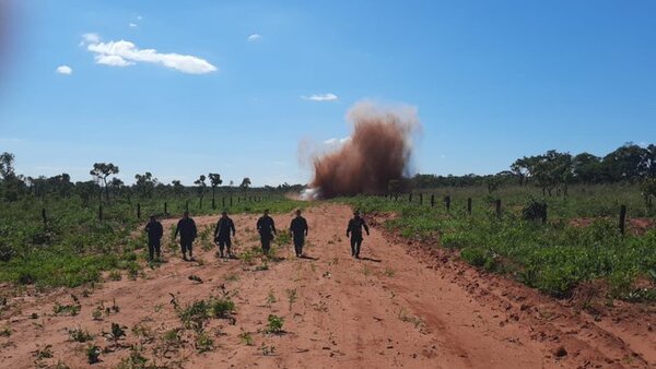 Desmantelan base narco en Amambay