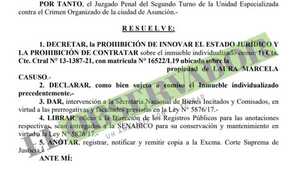 Prohíben innovar sobre inmueble relacionado a la causa Pavo Real