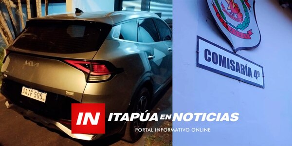 EN 15 MINUTOS MALVIVIENTES SE HICIERON DE VARIOS OBJETOS DE UNA CAMIONETA - Itapúa Noticias