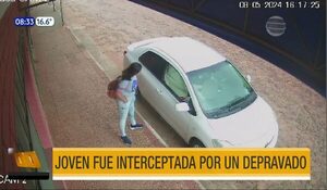 Buscan a depravado que interceptó a una joven en Villa Elisa | Telefuturo