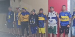 Detuvieron a 33 hinchas de Boca por dar positivo al alcotest