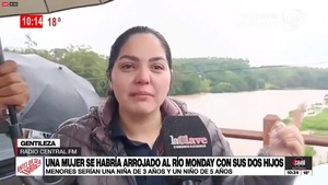 Largo conflicto familiar habría desencadenado en decisión de mujer de arrojarse al río con sus dos hijos - Megacadena - Diario Digital