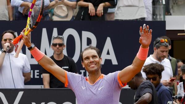 Nadal reacciona ante el 'Zizou' belga