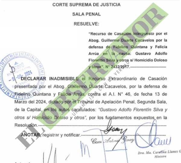 Expareja de Rodrigo Quintana queda como única querellante tras fallo de Sala Penal