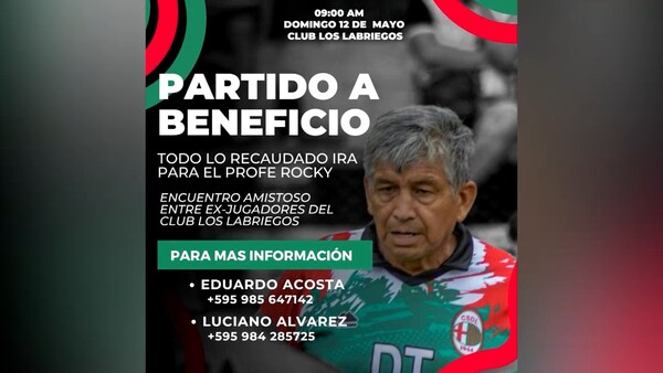 Partido benéfico en Los Labriegos: Una noble causa por el 'Profe Roky'