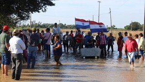 Sin chacras ni caminos por las inundaciones