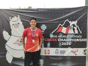 Joven de 14 años sanlorenzano salió campeón por anticipado en un mundial de ajedrez » San Lorenzo PY
