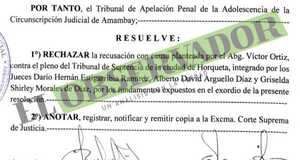 Cámara rechaza recusación de Quevedo Isnardi por falta de seriedad y sustento  