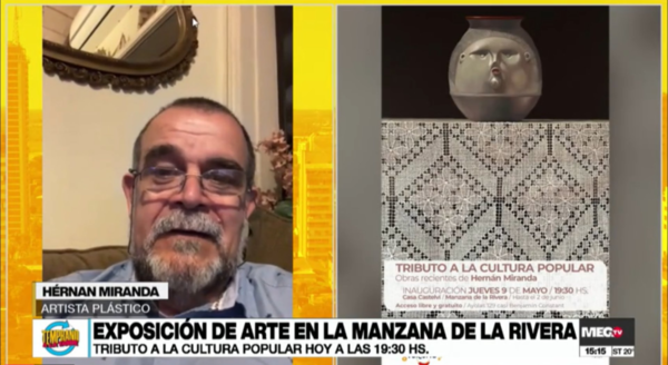 Artista paraguayo rinde tributo a la cultura popular con exposición basada en encajes y cerámica - Megacadena - Diario Digital