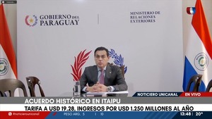 Acuerdo despierta expectativas positivas para el futuro desarrollo del país, asegura canciller - Unicanal