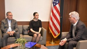 A dos años del crimen, embajador de EEUU se reúne con viuda de Marcelo Pecci