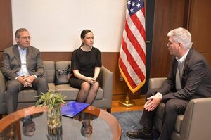 Embajadores de EE.UU. y Colombia en Paraguay se reunieron con la viuda de fiscal Pecci - El Trueno