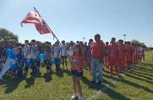 Emoción y pasión en la inauguración del campeonato de la Liga de Tte 1° Manuel Irala Fernández