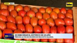 Video: precios altos de frutas, verduras y combustibles no inciden en reajuste salarial - ABC Noticias - ABC Color