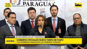 Tarifa de Itaipú: prometen transparencia y revisión de Anexo C antes de fin de año  - ABC Noticias - ABC Color