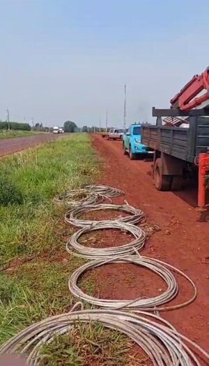 Imputan a funcionarios de ANDE por perjuicio superior los G 7.000 millones en robo de cables
